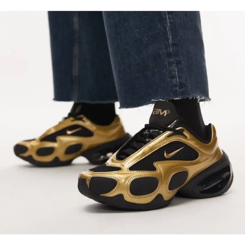 Nike Air Max Muse sneakers in gold